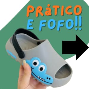 SANDALIA INFANTIL "SAU-RO"  MENINO E MENINA | PAPETE | CHINELO INFANTIL | CONFORTO E PRATICIDADE