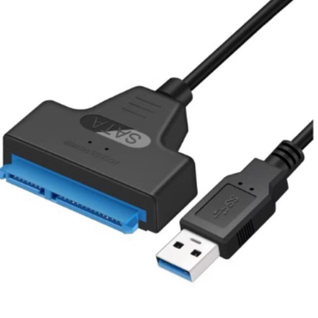 Cabo De Disco Rígido SATA Para USB 3.0 Fonte De Alimentação De 2,5/3,5 Polegadas