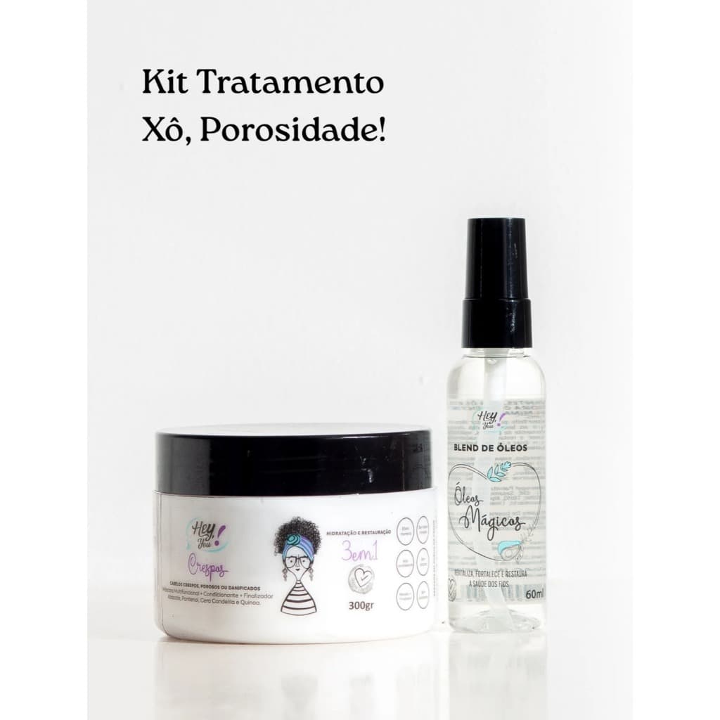 Kit Hey You - Blend Óleos Mágicos + Mascara 3 em 1