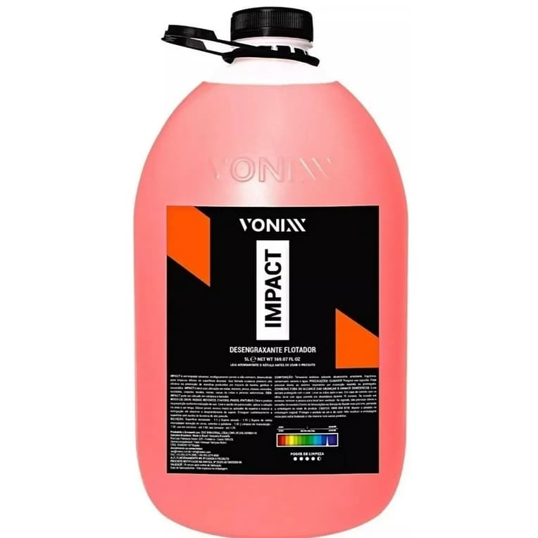 Impact 5l - Desengraxante Multiuso Alta Performance Vonixx