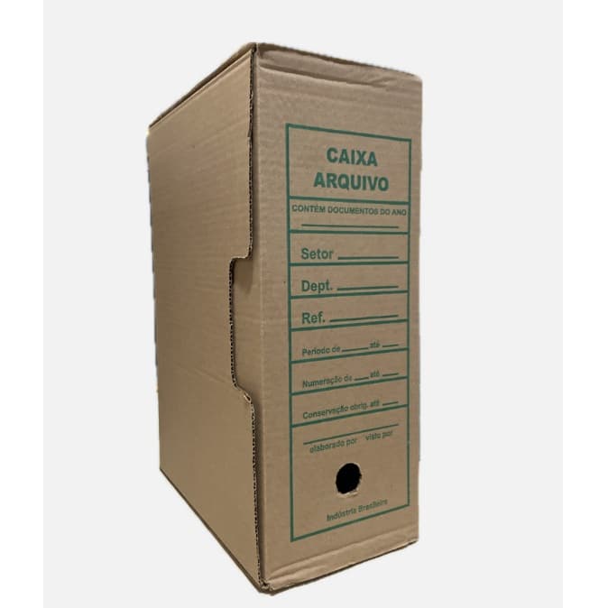 CAIXA DE ARQUIVO MORTO 380x150x270 FARDO (10 UNIDADES)
