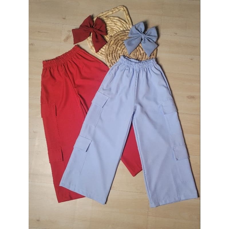 Calça Alfaiataria Sensorial Meninas infantil, calça cargo, 04 ao 12.