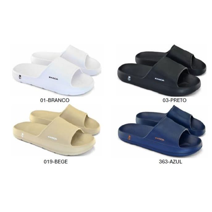 Chinelo Nuvem Samoa passo leve confort UNISSEX