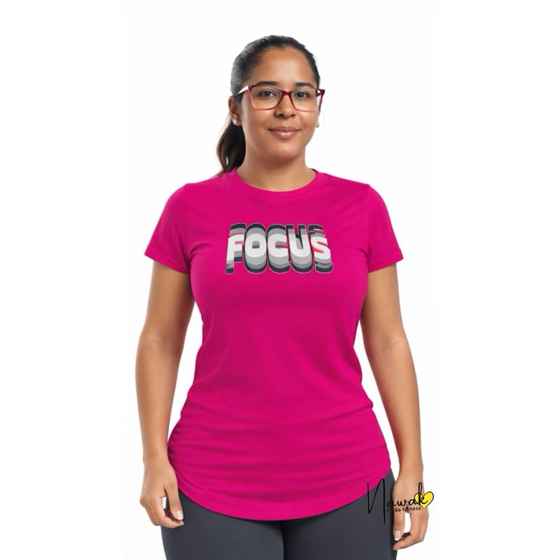 Camiseta Long Line, Fresca Malha Poliamida Feminina