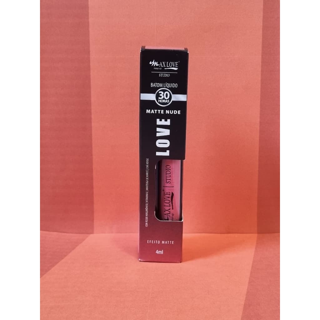 Batom Líquido Max Love Matte com Hidratação Prolongada 30h