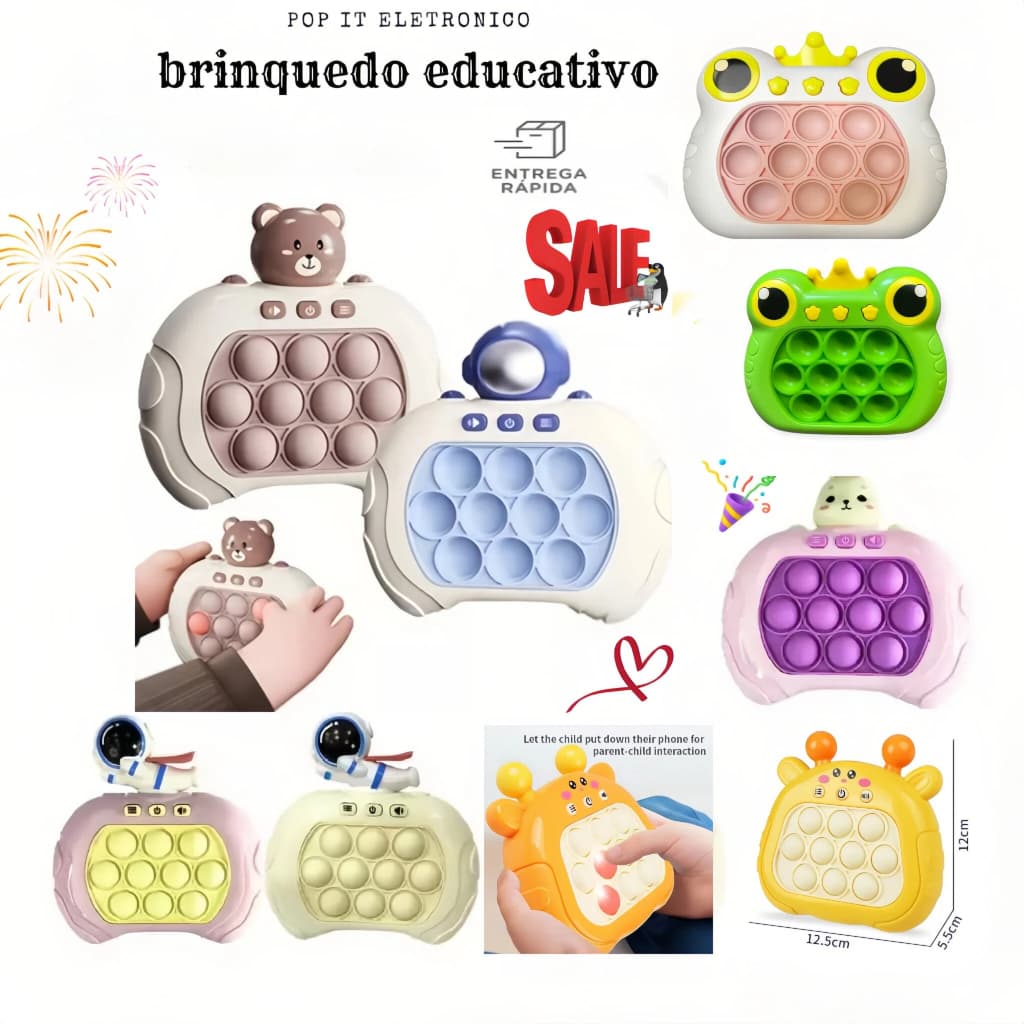 kit6-10-15-20 Push Pop It Popet Bubble Máquina Sensorial Anti-Tensão De Brinquedos Gopher Presente De Festa