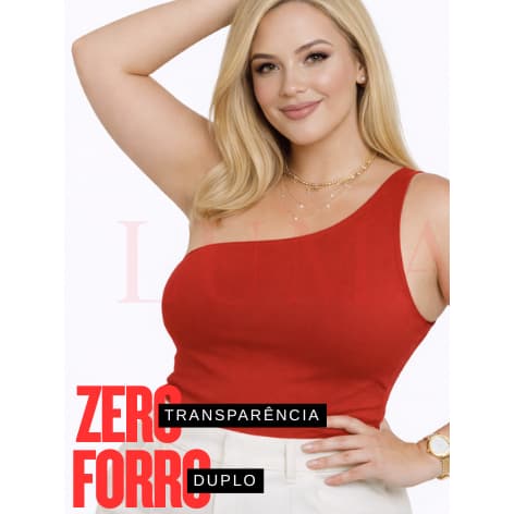 Body Mula Manca Feminino Polimicro Premium Bori Forro Duplo Um Ombro Só Elegante Modelagem Perfeita Casual e Sofisticado