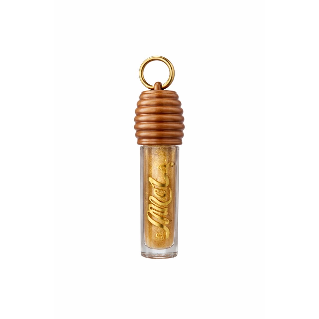 Lip Gloss Mel Vivai Brilho Intenso Dourado Hidratante Alta Fixação Maquiagem Profissional