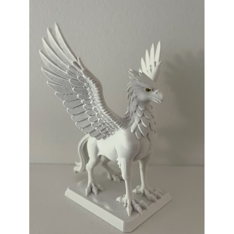 Hipogrifo Harry Potter Decorativo  Criatura Mística Fantasia Estátua Geek RPG Colecionável
