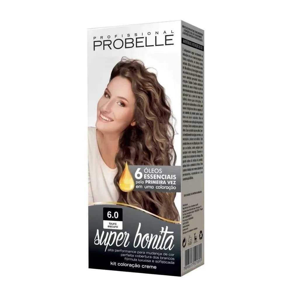 Coloração Super Bonita Louro Escuro 6.0 Probelle