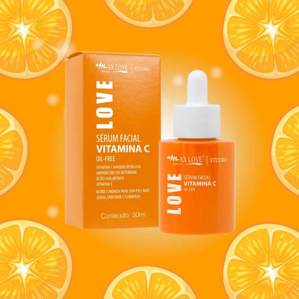 SÉRUM VITAMINA C — ILUMINA, UNIFORMIZA E COMBATE SINAIS DO TEMPO - Max Love