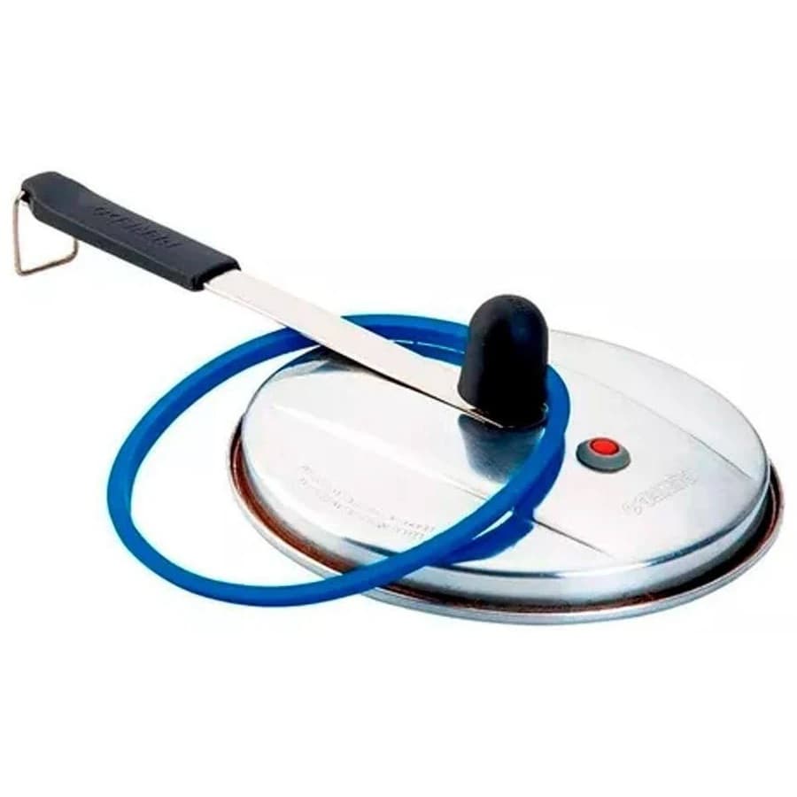 Anel vedação silicone 2,5L Guamantec p/panela pressão, resistente e seguro p/fogão gás.