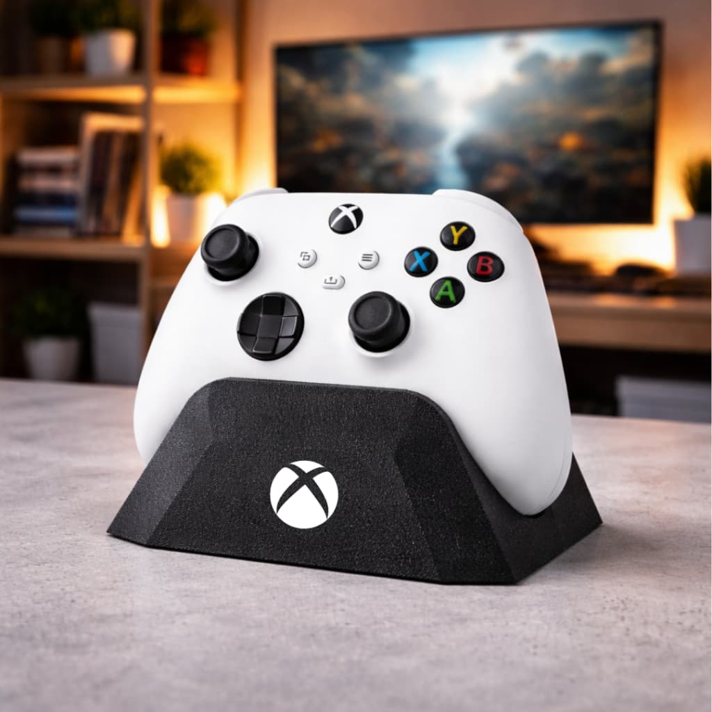 Suporte de Controle xbox one x / s DualSense Gamer Organizador para Mesa Setup Estação de Jogos Ideal para Console e PC