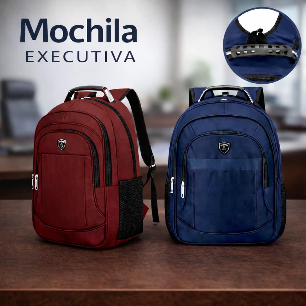 Mochila Executiva 34l Bolso Para Notebook Resistente A Água Espaçosa Faculdade Trabalho
