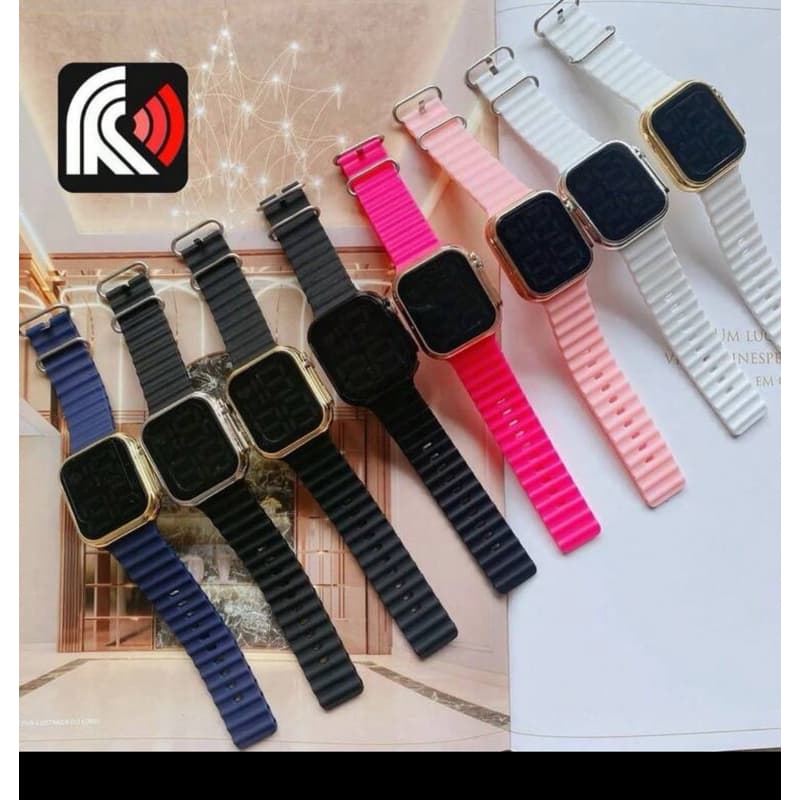 kit ( 20)RelógiosEsporte LED Digital com Tela Grande e Design Moderno