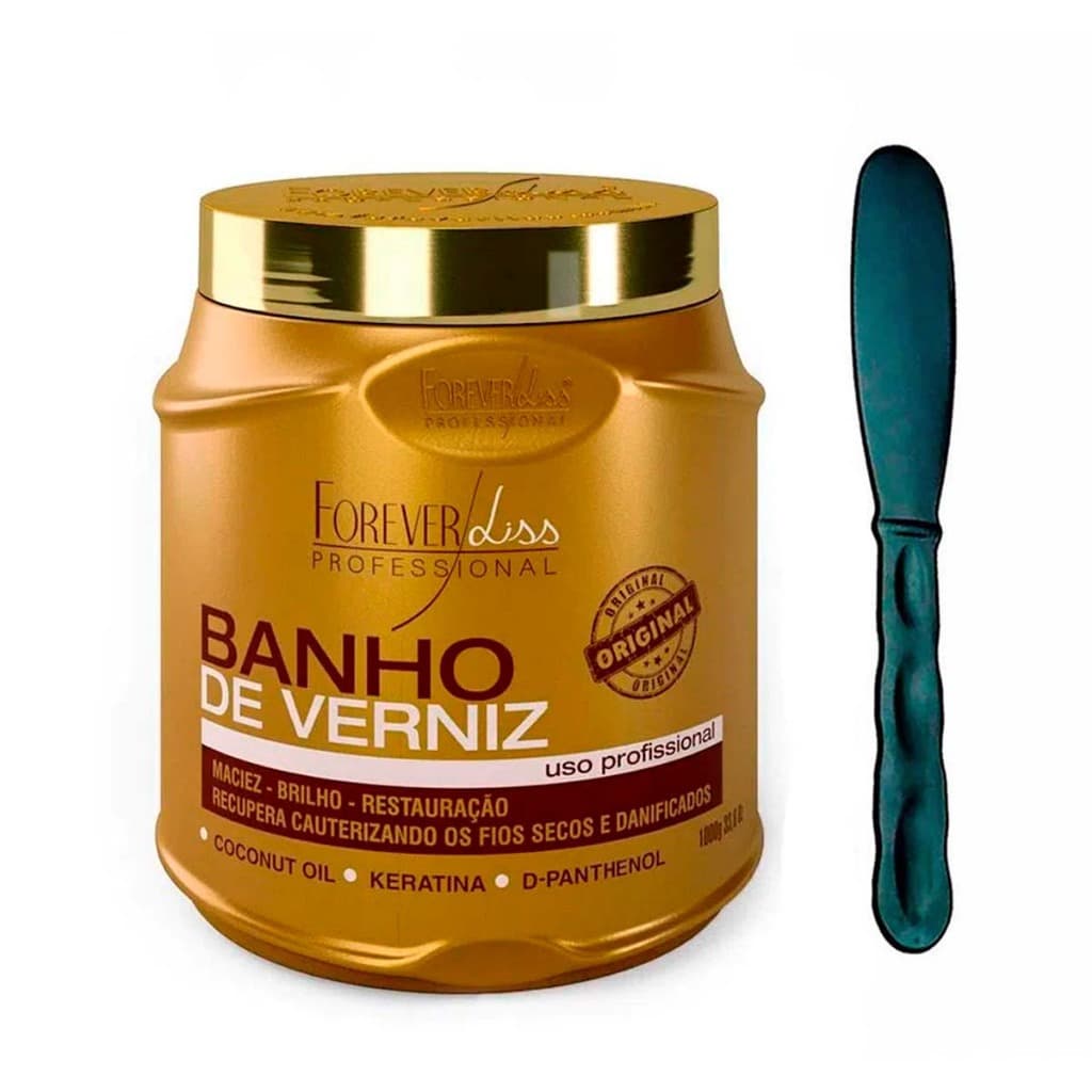 Máscara Banho De Verniz Maciez E Brilho Forever Liss