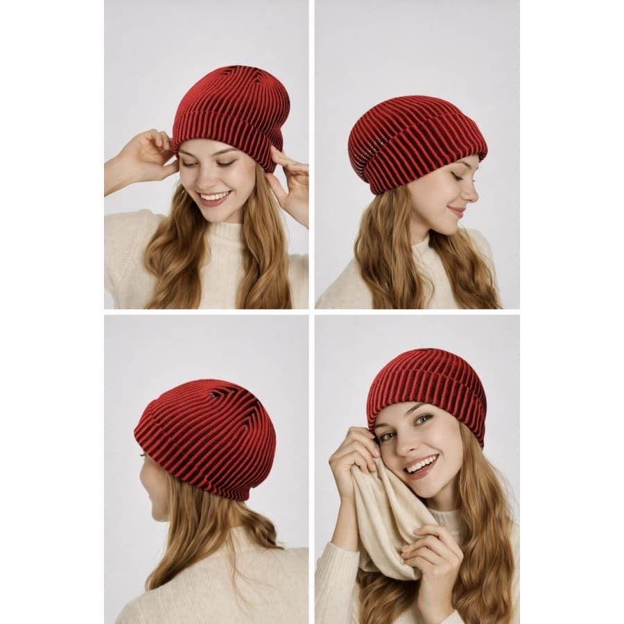 Touca unissex vermelha, inverno, frio, viagem, viajar, mochileiro, moda, tedência, chic, chique, look, mulher, homem