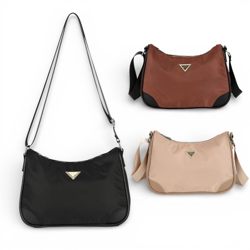 Bolsa Feminina Casual Passeio Gash Luxcel Original Transversal Tiracolo
