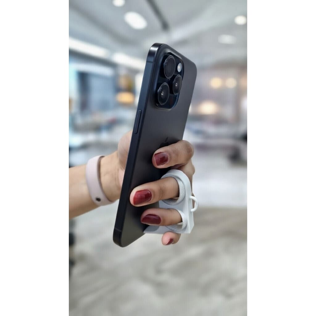 Suporte de Celular Confortável com Alça Dupla | Mais Segurança ao Usar o Smartphone
