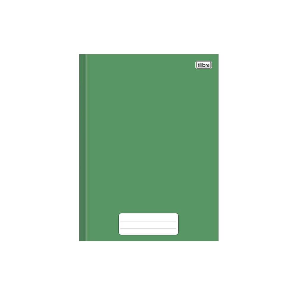 Caderno Brochura Tilibra Pepper Verde – 80 Folhas
