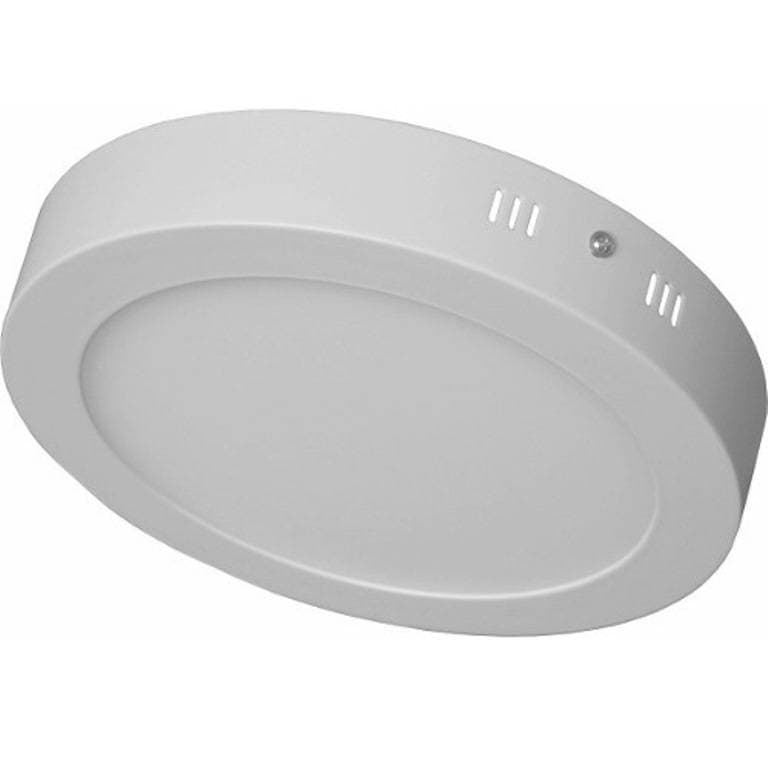 Painel Plafon LED 24W Redondo Sobrepor Branco Frio 6000K Alta Luminosidade 💡