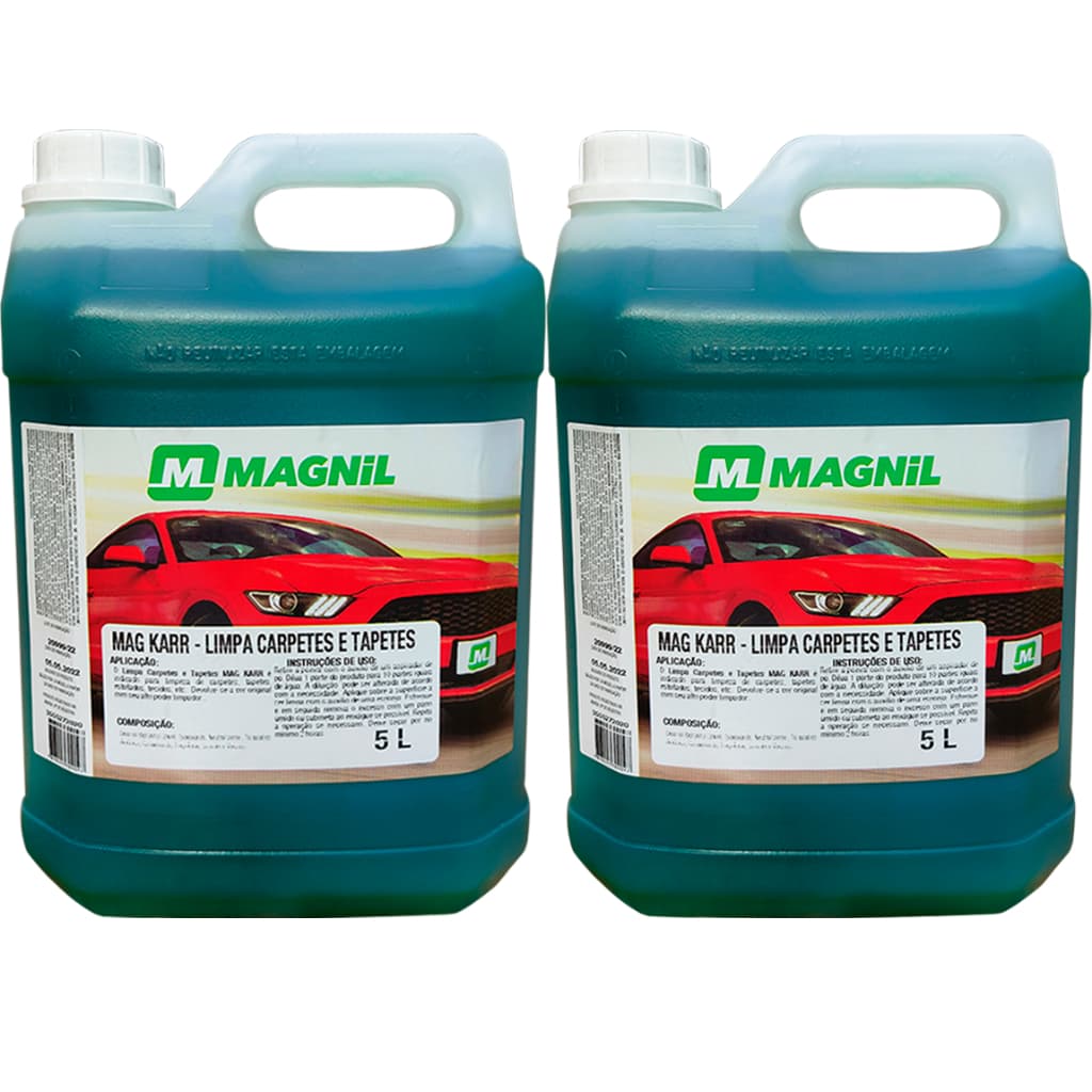 2 Mag Karr Limpeza de Carpete Automotivo e Sofás - 5 Litros