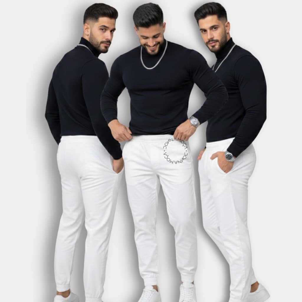 Calça Jogger Masculina Uniforme Pintor Gesseiro Plus Size-cj