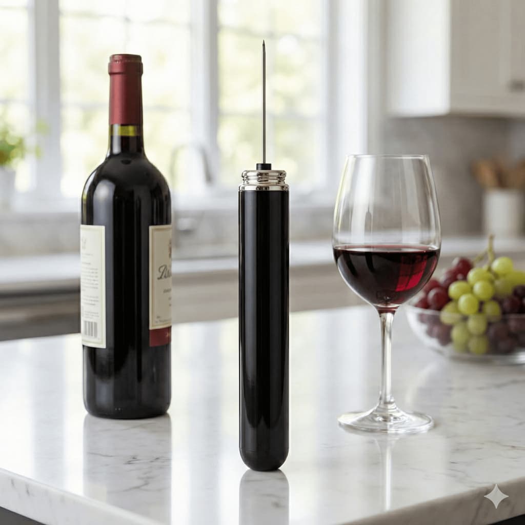 Saca-rolhas De Pressão Abridor De Garrafa De Vinho Moderno