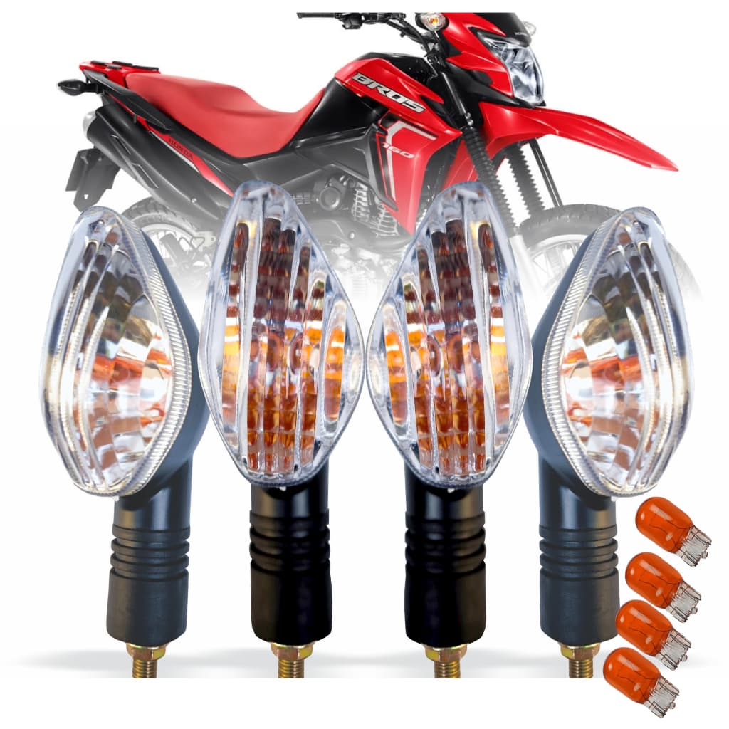 Pisca Seta Nxr Bros 160 Cg Titan com lampadas