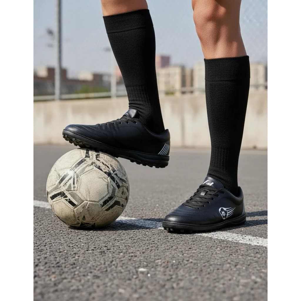 Chuteira Society Futebol Grama Sintética Adulto Resistente Conforto Performance Treino Jogo