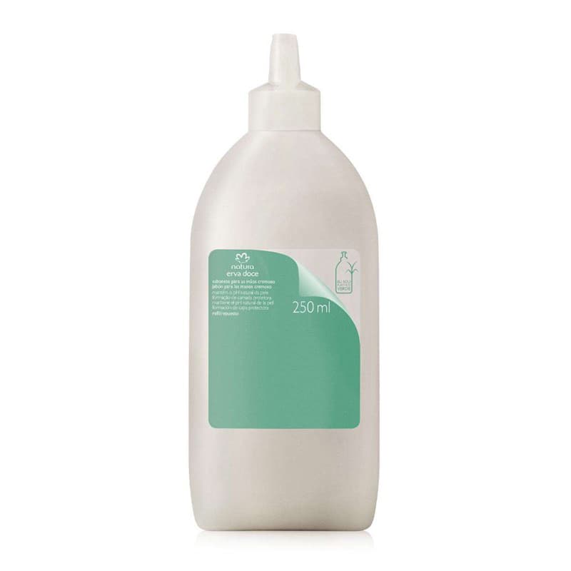 Refil Sabonete Cremoso para as Mãos Erva Doce 250 ml - VAL 07/28