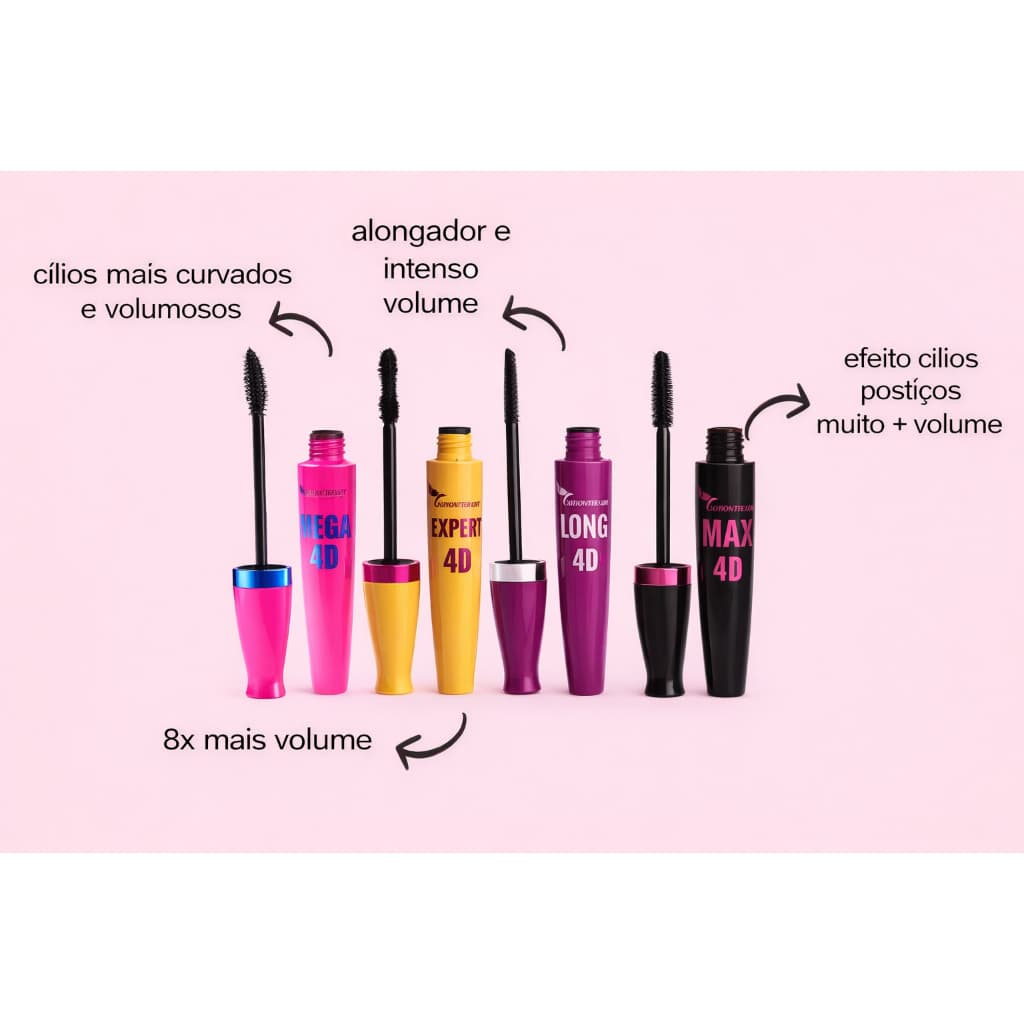 Bella Femme - Mascara para Cilios 4D