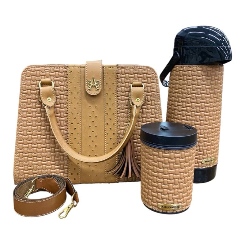 Kit chimarrão bolsa  Mateira  para Viagem