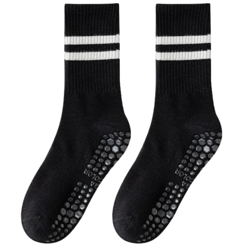 Meias de Pilates yoga esportivas profissional Antiderrapante premium - 1 par