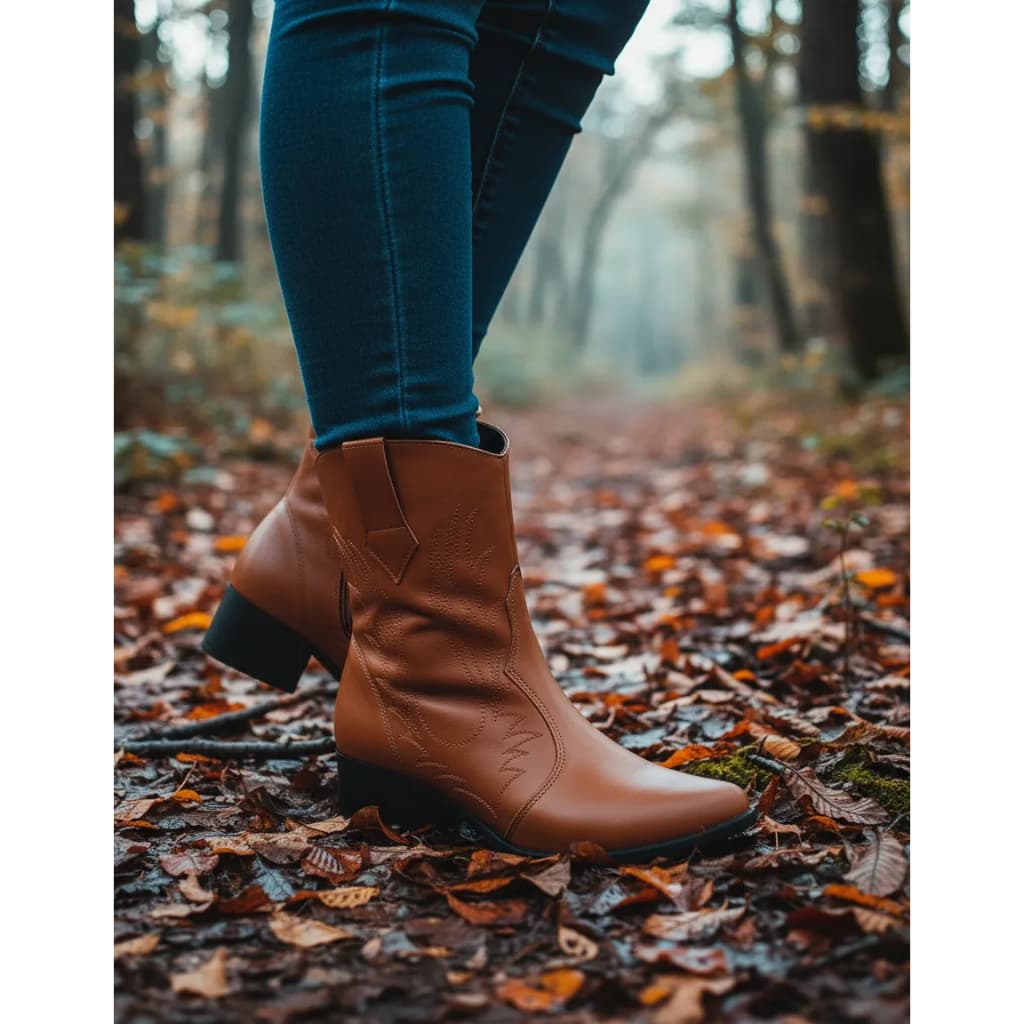 Bota Feminina Texana Country Bordada Moda Ana Castela