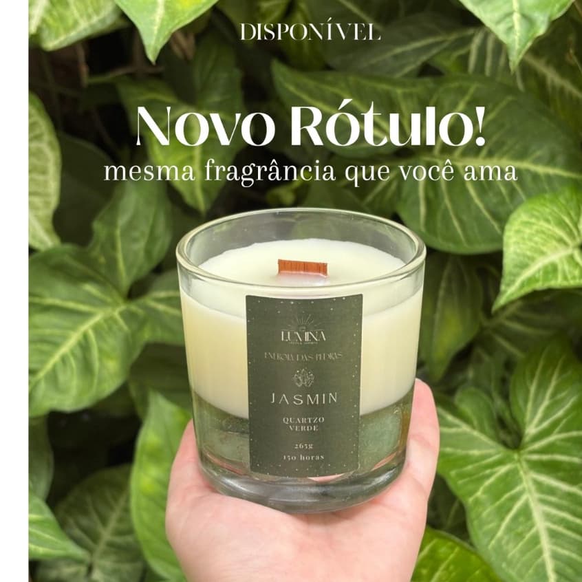 Velas Aromáticas Coleção Energia das Pedras 265g