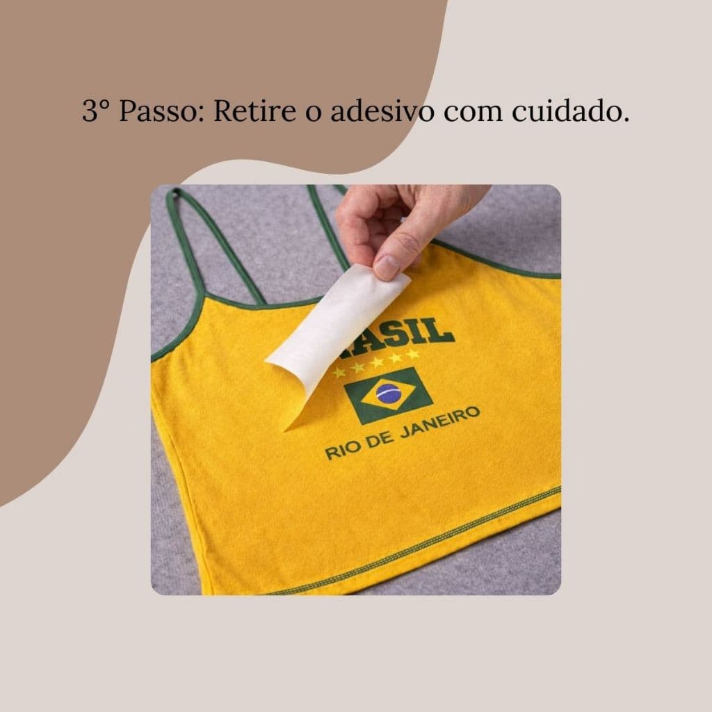 Hotfix Termocolante Bandeira Brasil Para Customização Roupas Brasil