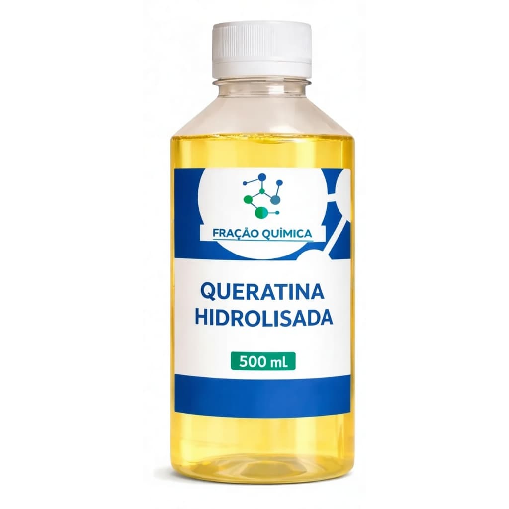 Queratina Hidrolisada 500 ml e 1L  Fração Química