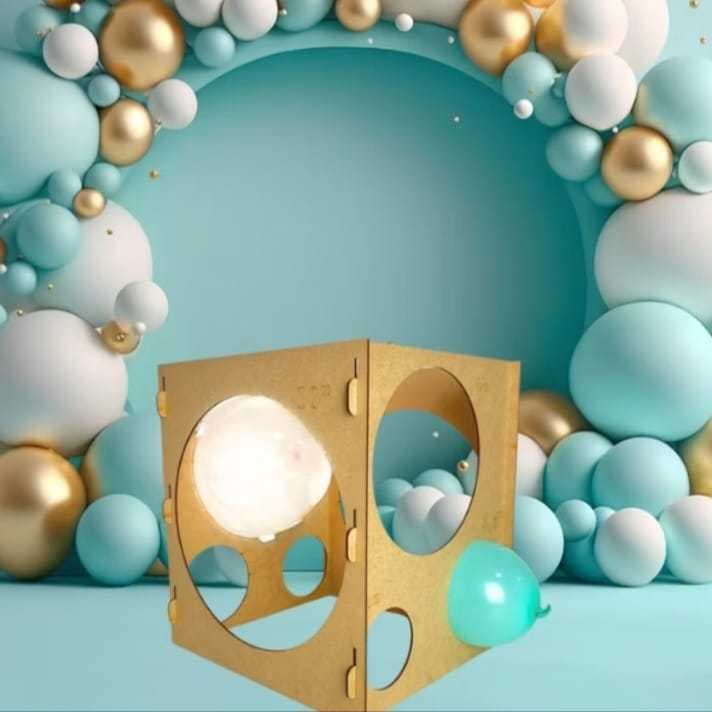 Medidor De Balão Para Festa De Aniversário - Bexigas Balao Redondo Vários Tamanhos