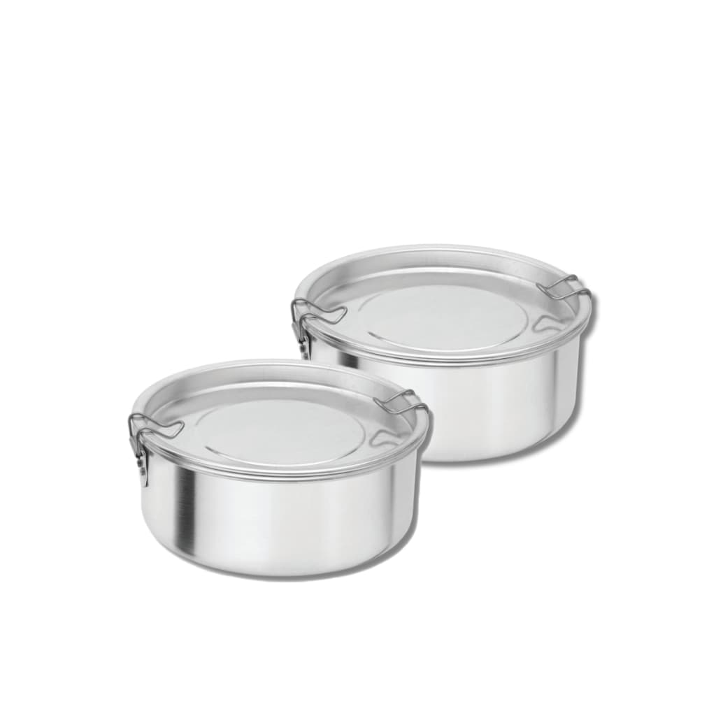 Kit 2 Marmitas Alumínio Polido N°14 com Trava – Fortlar