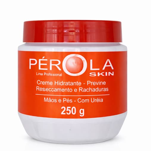 Creme Mão e Pés - Com Uréia - Pérola - Previne Rachaduras 250g