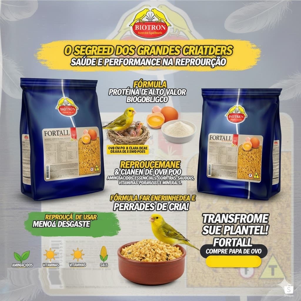 Biotron Fortall - Papa De Ovo 1kg