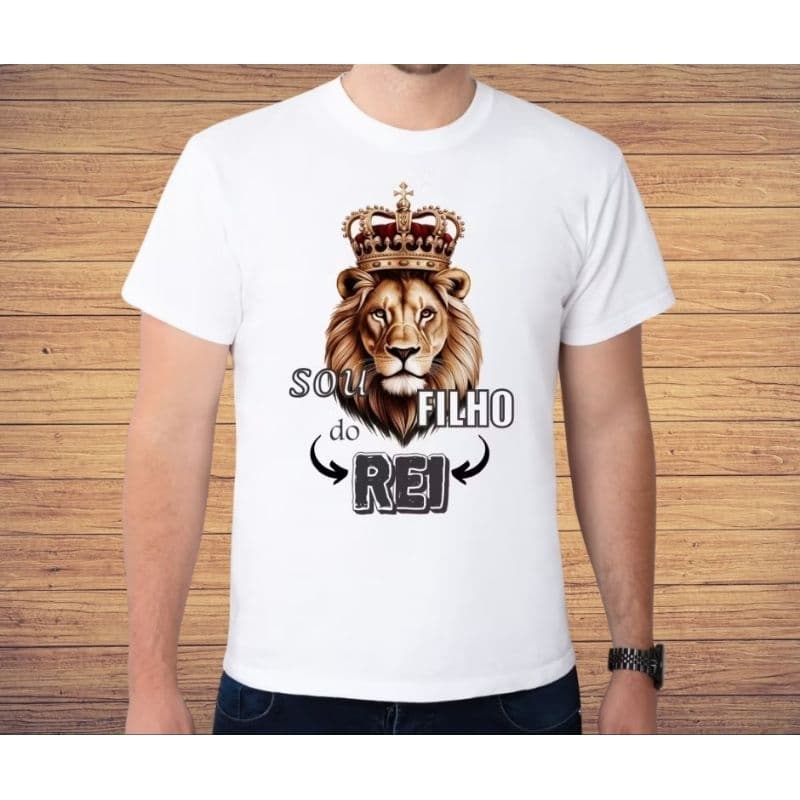 Camisa Masculina Sou Filho do Rei