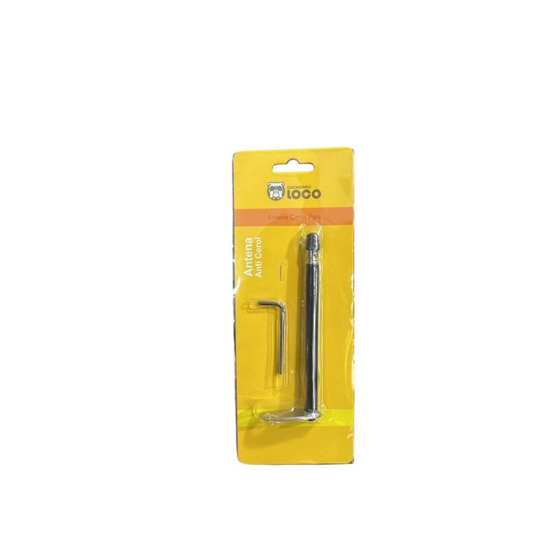 Antena Corta Pipa Cachorro Loko | Antena Anti Cerol Universal Moto