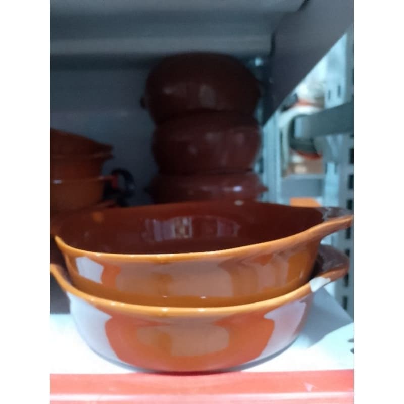 TRAVESSA REDONDA C/ABA 16/18CM GENI PORCELANAS