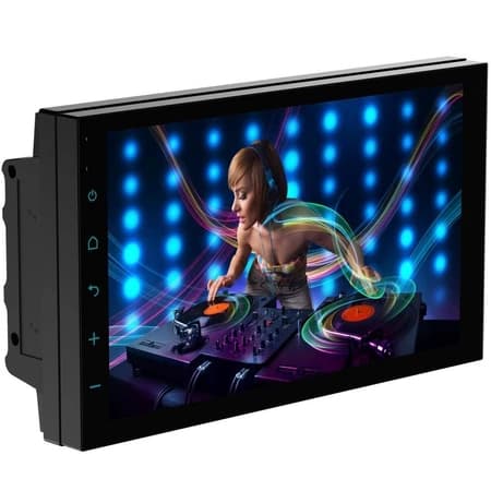 Central Multimídia 7 Pol Apple CarPlay Auto Android Premium Universal 2 DIN Bluetooth Sem Fio