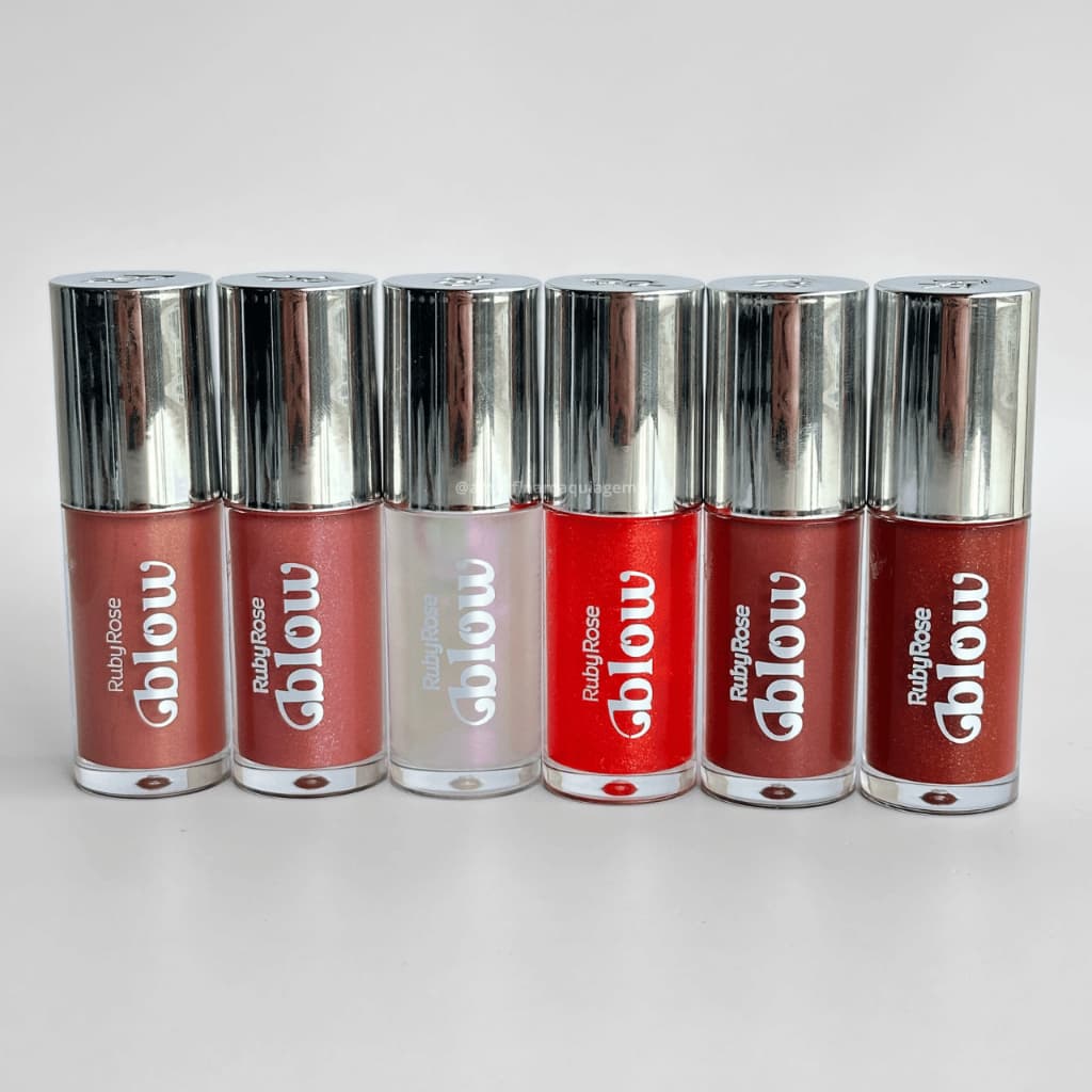 Gloss Labial Shine Like Linha Blow Ruby Rose Brilho Intenso