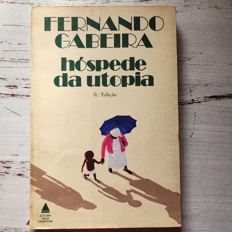 Hóspede da Utopia – Fernando Gabeira | Livro Usado Nova Fronteira | Literatura Brasileira