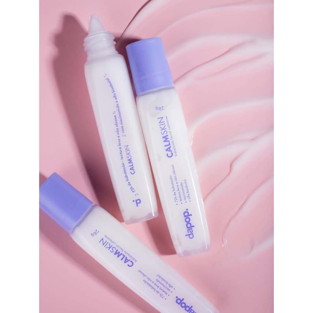Hidratante Facial Dapop CalmSkin - VitaSkin – Creme Facial Hidratante Skincare