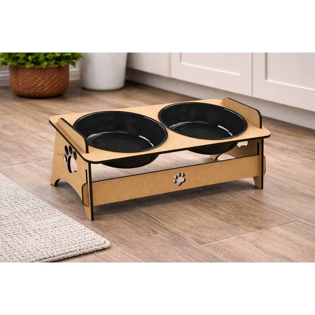 Comedouro Bebedouro Pet Suspenso Para Cães e Gatos Elevado